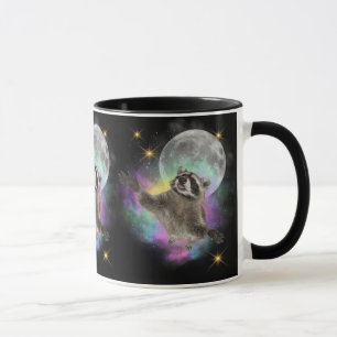 Funny Three Raccoons Mug