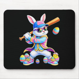 Funny Tie Dye Rabbit Sell Easter Bunny Men Boy Kid Mouse Mat