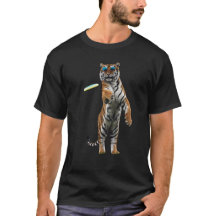 Funny Tiger Disc Golf T-Shirt