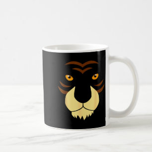 Funny Tiger Face Easy Animal Halloween Costume Coffee Mug