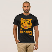 Funny Tiger Football Go and Team Name