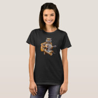 Funny Tiger Rock Star T-Shirt
