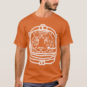 Funny Tiger Space Astronaut T-Shirt