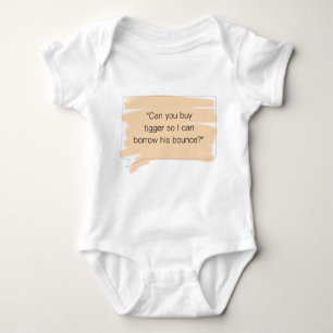 Funny Tigger Bounce Infant Bodysuit