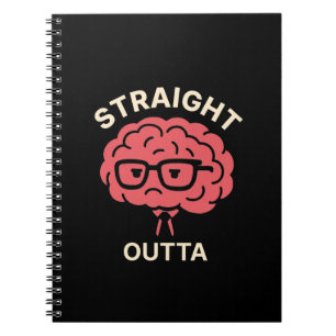 Funny Tired Brain – Student & Office Humour Notebook