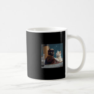 Funny Titanic Movie Cat Meme Rms Cruise Ship Men W Coffee Mug