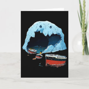 Funny Titanic Video Gamer Rms Cruise Ship Men Boys Card