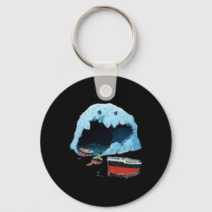 Funny Titanic Video Gamer Rms Cruise Ship Men Boys Key Ring