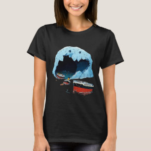 Funny Titanic Video Gamer Rms Cruise Ship Men Boys T-Shirt