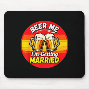 Funny to be groom bachelor party for men boys mouse mat
