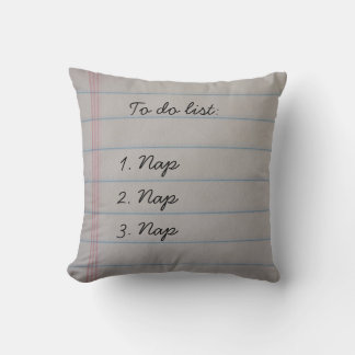 Funny To Do List Cushion