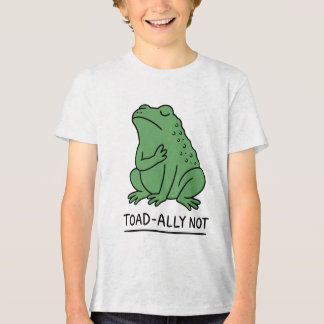 Funny Toad-Ally Not Frog Tri-Blend Shirt