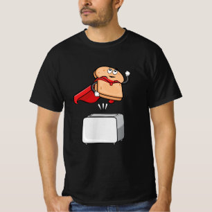Funny toast out of the bread toaster T-Shirt