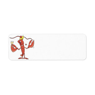 funny toasting lobster cartoon