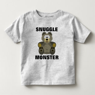 Funny Toddler T-shirts, SNUGGLE MONSTER T-Shirt