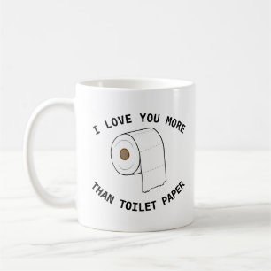Funny Toilet Paper Mug Mother Best Friend Gift