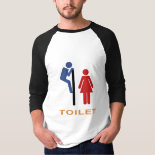 Funny Toilet Sign T-Shirt