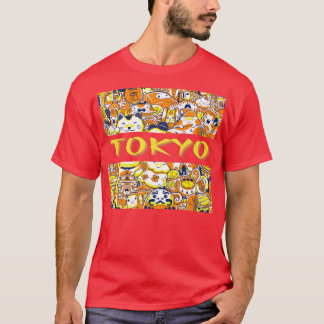 Funny Tokyo Japan Cute Kawaii Japanese Anime Cat S T-Shirt