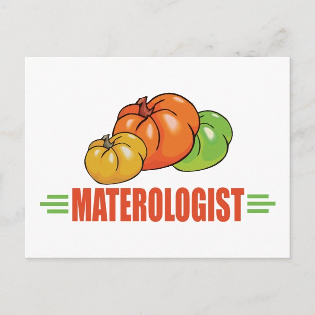 Funny Tomatoes Postcard (Front)