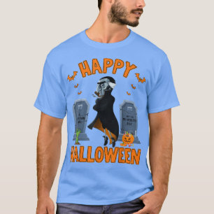 Funny Tombstones Happy Halloween Vampire 2901 T-Shirt
