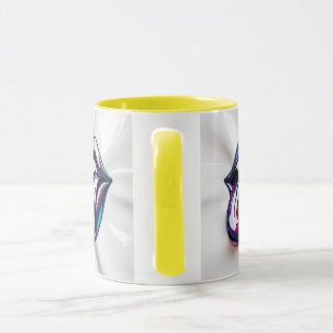 Funny Tongue Out Lips Mug Design