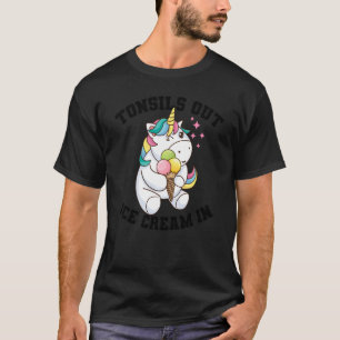 Funny Tonsil Surgery  For Tonsillectomy Unicorn Gi T-Shirt