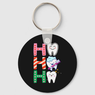 Funny Tooth Christmas Dentist Xmas Dental Istant H Key Ring
