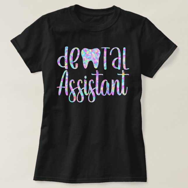 Funny tooth dentist dentistry dental assistant T-Shirt (Design Front)