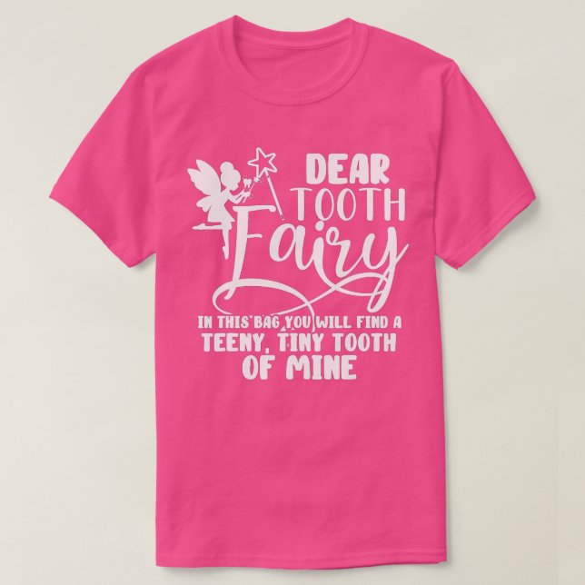 Funny Tooth Fairy Dental Assistant Dentist Hygieni T-Shirt (Design Front)