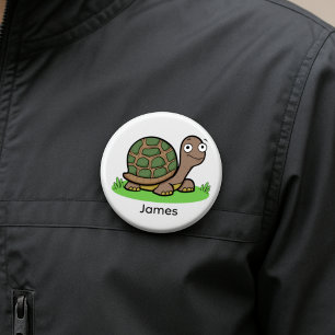 Funny Tortoise Custom 6 Cm Round Badge