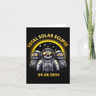 Funny Total Solar Eclipse 04 08 Card