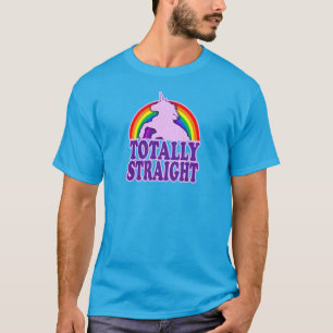 Funny - Totally Straight (vintage distressed look) T-Shirt