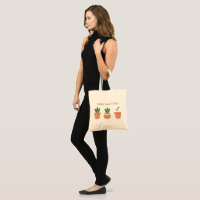 Funny tote bag, plants lover