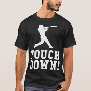 Funny Touchdown Baseball Football Sports Gift T-Shirt
