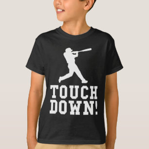 Funny Touchdown Baseball Football Sports Gift T-Shirt