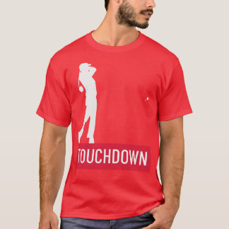 Funny Touchdown Golf Golfer Golfing  Graphic Novel T-Shirt