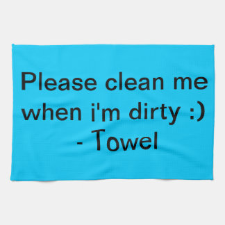 Funny towel! tea towel