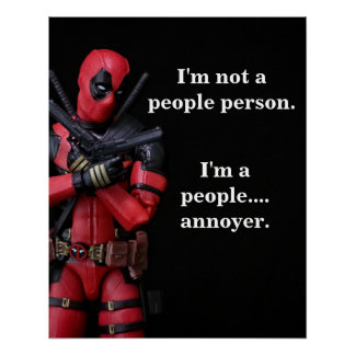 Funny Toy Photography Anti-Hero Poster