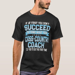 Funny Track and Field Coach Gift T-Shirt