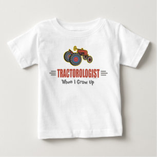 Funny Tractor Baby T-Shirt