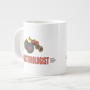 Funny Tractor Large Coffee Mug