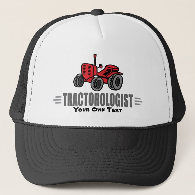 Funny Tractor Love Trucker Hat (Front)