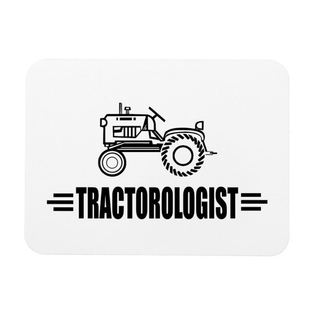 Funny Tractor Magnet (Horizontal)