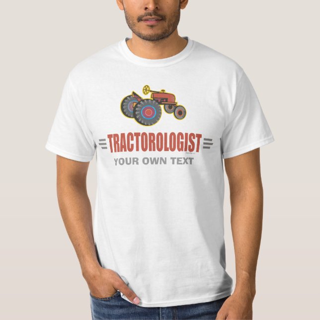 Funny Tractor T-Shirt (Front)