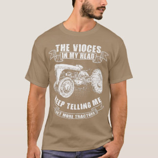 Funny Tractor Tee Get More Tractors Farmer Design