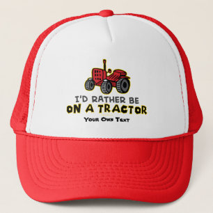 Funny Tractor Trucker Hat