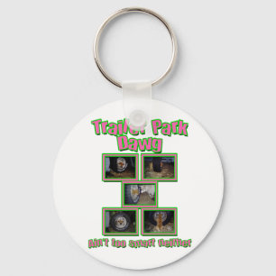 Funny Trailer Park Dawg Key Ring