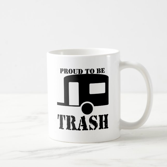 Funny Trailer Park Shirt Coffee Mug (Right)