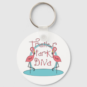 Funny Trailer Park Shirts and Gifts Key Ring