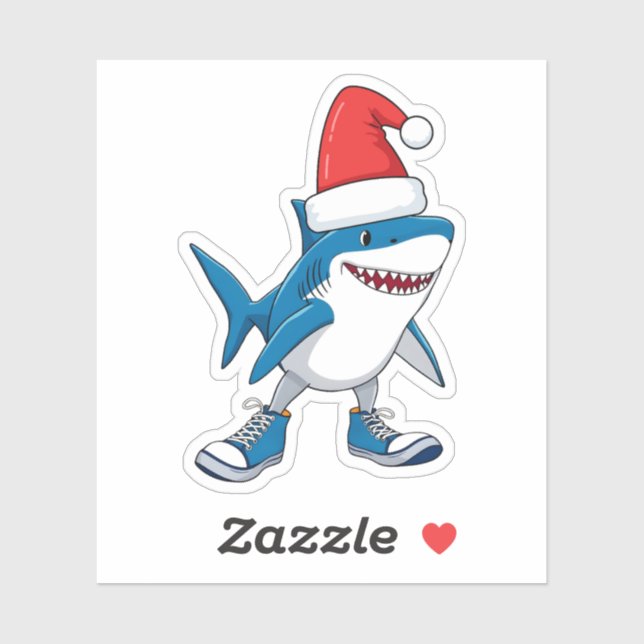 Funny Tralalero Tralala Cartoon Christmas Meme (Sheet)